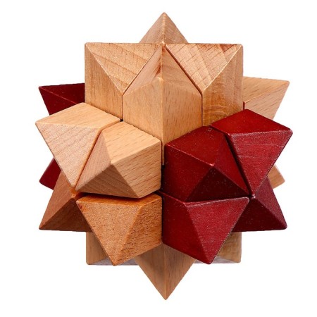 Puzzle wooden games of the mind "Polar star"-2