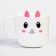 Children's mug 260 ml., "Bunny", white color