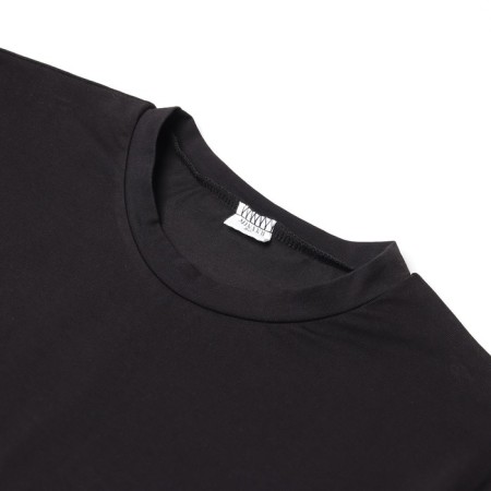 Women's T-shirt with red edging Basic Line Black Color Black, Rr. 52-6