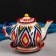 Set of Tea Rishtan Ceramics "Atlas", 9 items (teapot-0.8l, bowls- 0.3l)