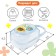 A container for storing and sterilizing children's nipples and dummies "Beasts"