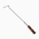 Uzbek poker with a wooden handle, with a pattern, 50/1 cm, full length 65 cm, steel 3 mm