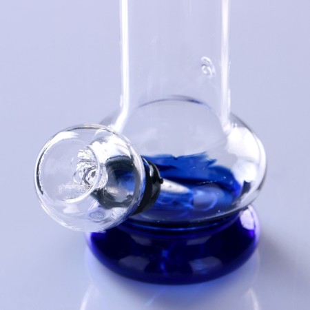 Bong, H-12.5 cm, "sausage", glass-1