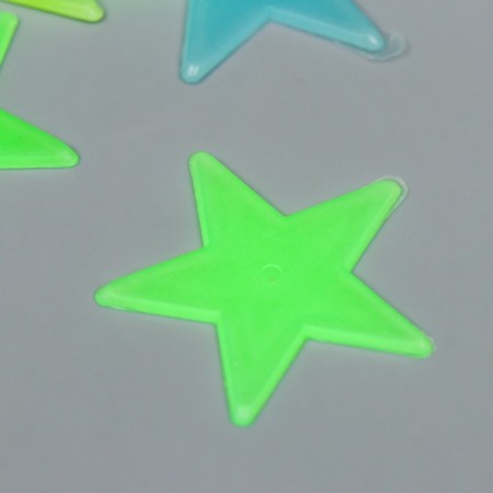 Stick phosphorus plastic "Stars in the sky" set of 12 pcs 17x12 cm-2