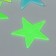 Stick phosphorus plastic "Stars in the sky" set of 12 pcs 17x12 cm