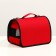 Bag - Animal carrying, 2 entrance, 31 x 20.5 x 23 cm, red