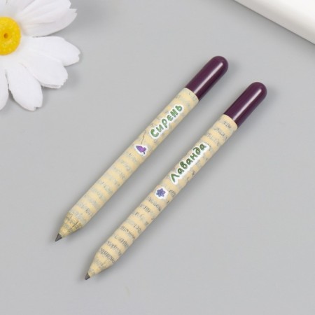 Growing gift pencils Mini "lavender + lilac" set 2 pcs.-3