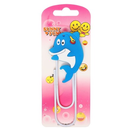 The bookmark is large, 11 cm, "dolphin", mix-11