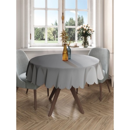 The tablecloth "Gray gradient", round, Saten, d = 150 cm-2