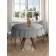 The tablecloth "Gray gradient", round, Saten, d = 150 cm