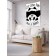 Decorative panel with photo printing "Inspiring panda", vertical, size 100x150 cm
