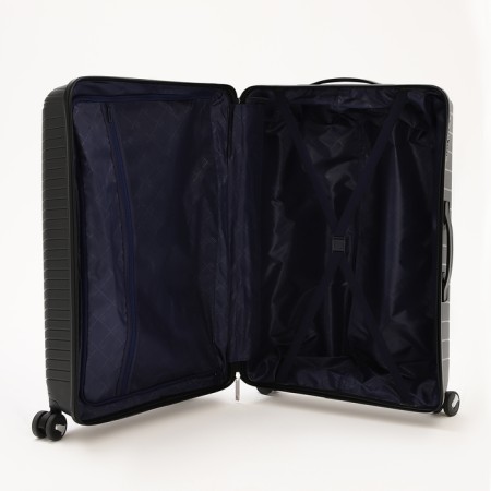 Big suitcase 28 ", lightning department, code castle, 4 wheels, black color-7