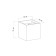 Facade lamp Arte Lamp Rullo A1714al-2WH, LED, 2x3 W, 10x10x10 cm, 400 lm, white