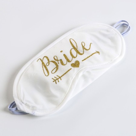 Карнавальный аксессуар- маска для сна "Team bride"-3