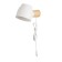 Bra "Nordi" E14 40W white 11x10x19 cm
