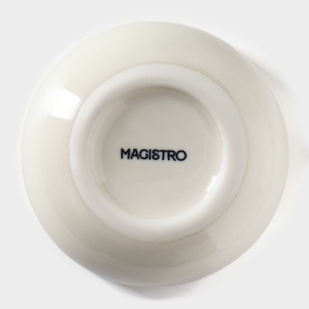 Соусник фарфоровый Magistro Ocean, 90 мл, цвет синий-3
