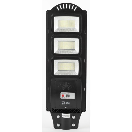 Console lamp era on a sunny battery with a motion sensor -ip65, 60W, 1000lm, 5000k, black-1