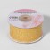 The tape is decorative, with glitter, 38 mm, 9 ± 0.5 m, gold color