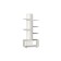 Tsvetov stand No. 2, 520x266x1180, white