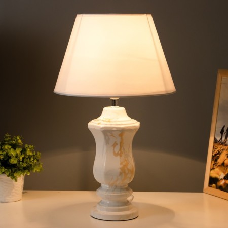 Lunet table lamp E27 40W white 28x28x45 cm Risalux-1