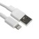 BYZ BC -041, Lightning - USB, 3 A, 1 m, silicone, white