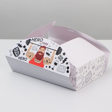 Box Gift team, packaging, “strongest”, 28 x 18 x 8 cm-5