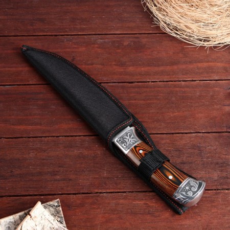 Hunting knife "Leiv" 30cm, blade 176mm/3.4mm, tree-4
