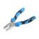 Plask -hugs combined tundra, steel 45, nickelized, 2k handles, 160 mm