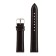 Solomon watch strap, 20 mm, eco-leather, L-20 cm, black