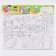 Stencil for kids "funny animals" with coloring