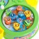 Fishing "Butterfly": 18 fish, 2 fishing rods, clockwork, mix