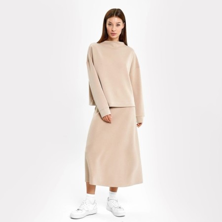 Female jumper, beige color, size 50 (xl)