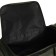 Road bag on a zipper, with an increase, 3 outer pockets, a long belt, black color/hack