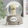 Souvenir Polystone Water Ball Light "Bear with a scarf on the neck" mix d = 6.5 cm 9x7x7 cm