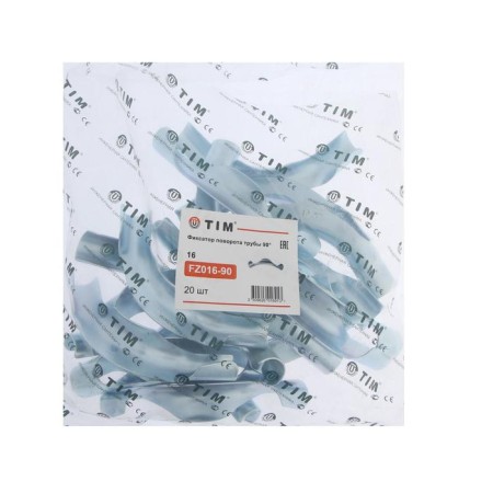 Tim FZ016-90 rotation fixer, steel, 90 °, d = 16-18 mm, for "warm floor"-2