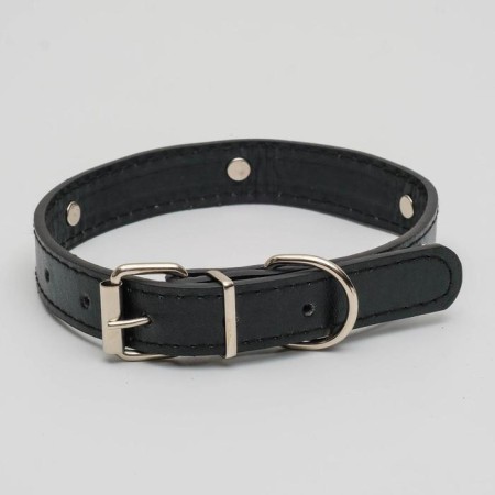 Collar "dogs", 46 x 2 cm, Osh 31-40, artificial leather, black-2