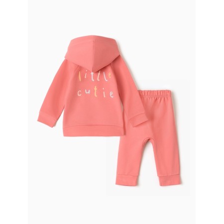 Costume: sweatshirt and pants crumb I Teddy Bear, height 80-86 cm, pink-5