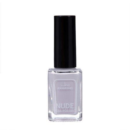 Nail polish with Nude Collection gel effect, tone 374, white purple, 12 ml