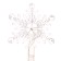 Light rod "Snowflake", pink color