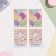 Set of mini -postcard "wishes - 1" craft, 40 pieces, 5 x 7 cm