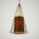 Lamp Bayerlux "Wortex" 1x40W E27 gold 27x27x120 cm.