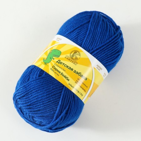 Yarn "Children's Fun" 20% microfiber, 80% acrylic 140m/50g (019 cornflower)-1