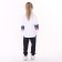 Sweatshirt for girls, white color, height 122-128 cm
