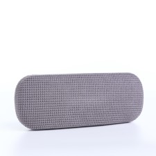 Case for glasses on the cracker, length 16 cm, color gray