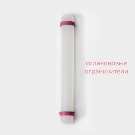 Skalka with limiters Konfinetta confectionery, 23 × 3 cm, white color-1