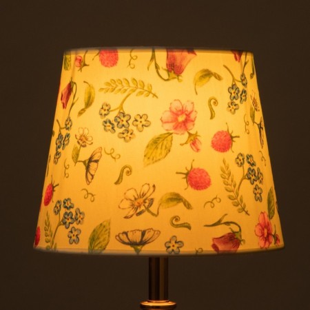 Universal lampshade "Small flowers" E27/E14 24x24x19cm-6
