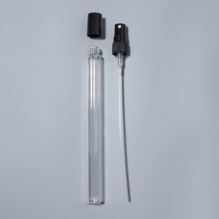 A bottle for storage, with a spray, 15 ml, packing - 5 pcs, black color-5