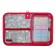Penal 1 section 130 x 190 x 30 mm, with a folding bar, textile, onyx PCT 07-20 "Bright logo" 70624