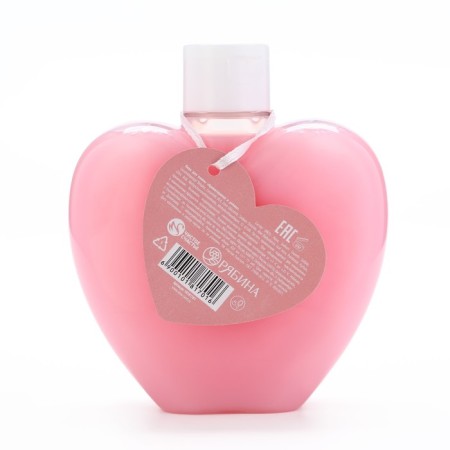 Bath foam "with self -love", 430 ml, aroma of raspberry cream, pure happiness-1