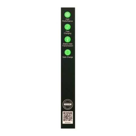 Cable Hoco U112, Type-C-Type-C, 3 A, 1 m, luminous, grunt-9